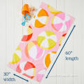 Serviette de plage 100% coton pour enfants pour piscine